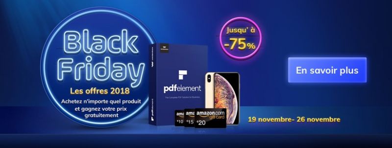 black friday PDFelement